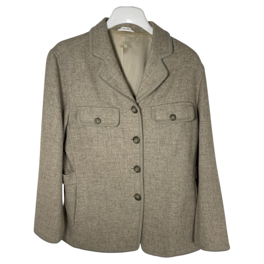Bossini Women's Tan‎ Wool Blend Coat